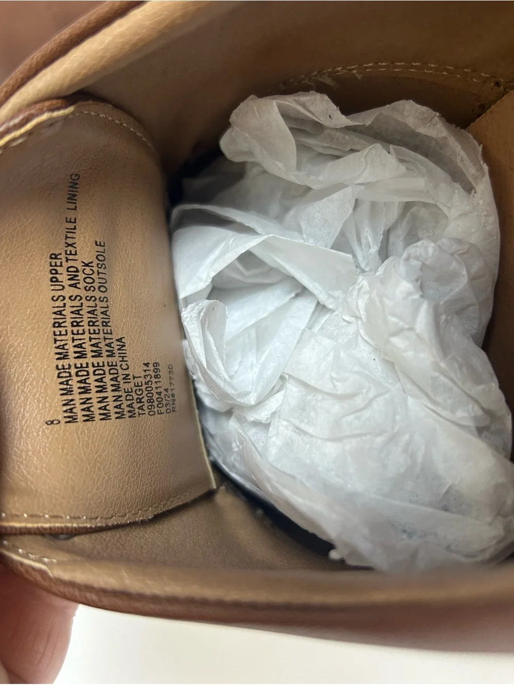 Goodfellow & Co Brown Lace Up Dress Shoes Men’s Size 8 Oxford Derby Business